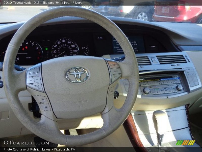 Blizzard White Pearl / Ivory 2010 Toyota Avalon XLS