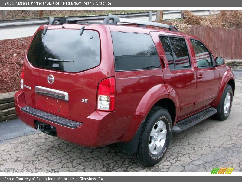 Red Brawn Pearl / Graphite 2006 Nissan Pathfinder SE 4x4