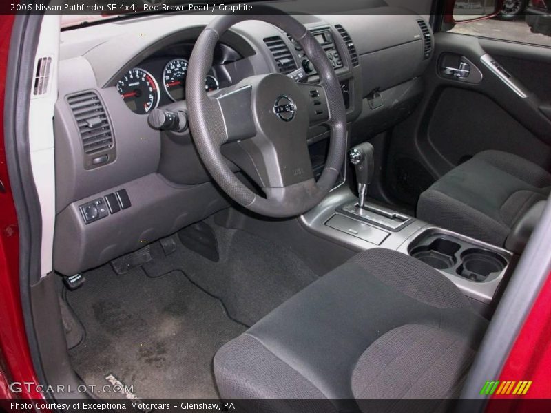 Red Brawn Pearl / Graphite 2006 Nissan Pathfinder SE 4x4