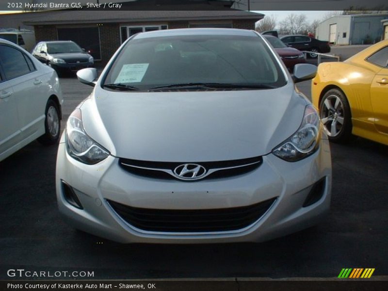 Silver / Gray 2012 Hyundai Elantra GLS