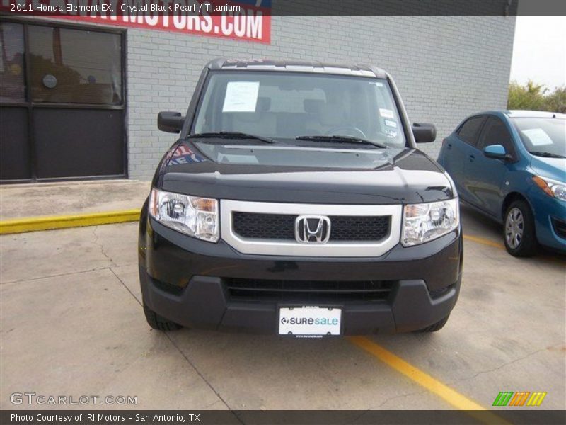 Crystal Black Pearl / Titanium 2011 Honda Element EX