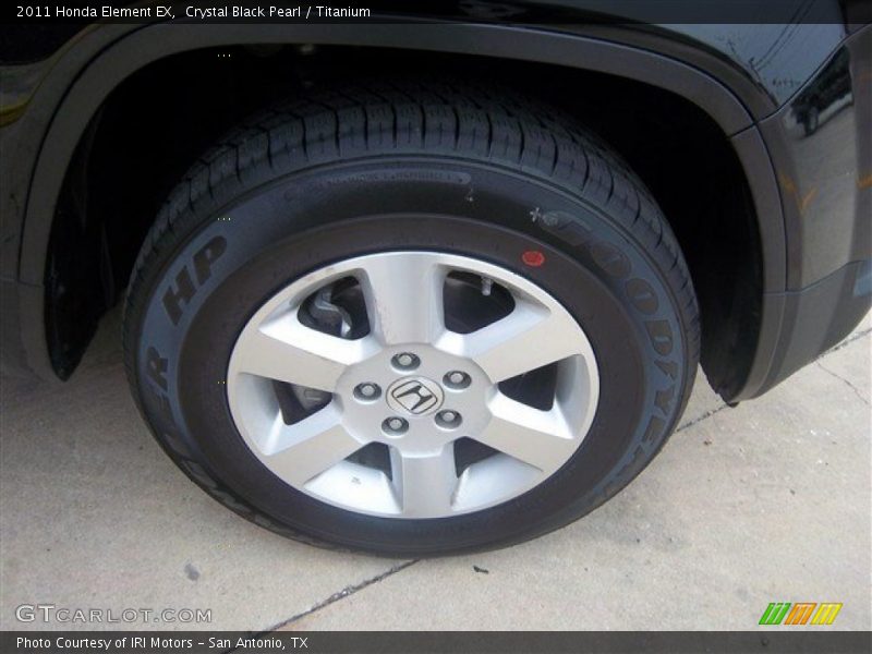 Crystal Black Pearl / Titanium 2011 Honda Element EX