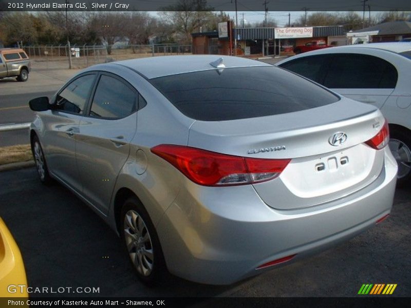 Silver / Gray 2012 Hyundai Elantra GLS