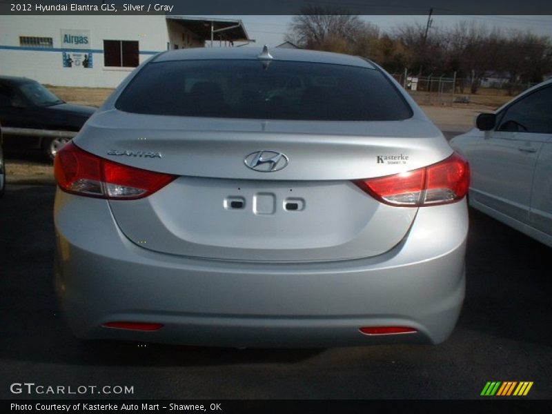 Silver / Gray 2012 Hyundai Elantra GLS