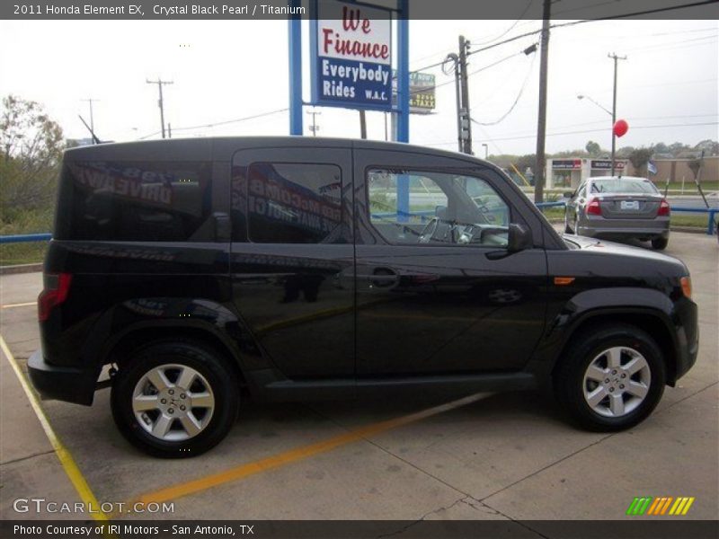 Crystal Black Pearl / Titanium 2011 Honda Element EX