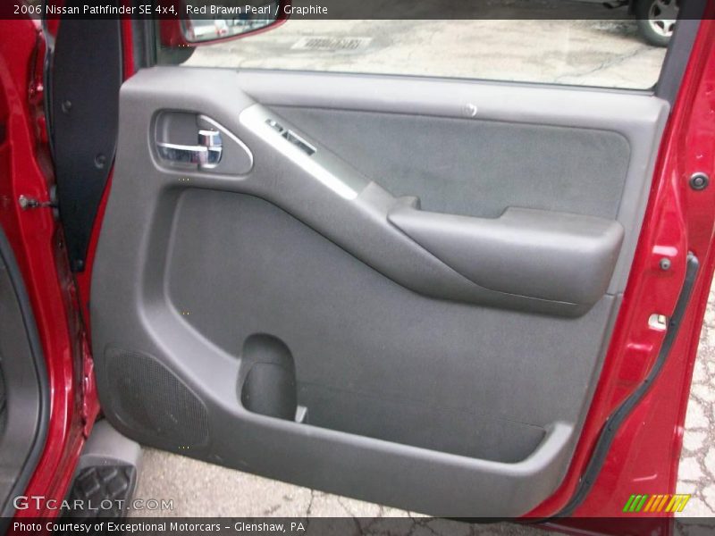 Red Brawn Pearl / Graphite 2006 Nissan Pathfinder SE 4x4