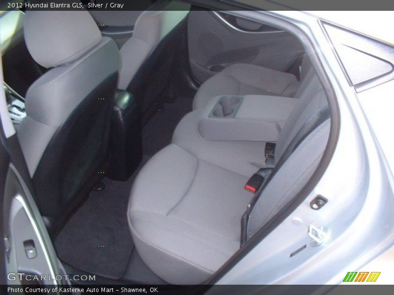 Silver / Gray 2012 Hyundai Elantra GLS