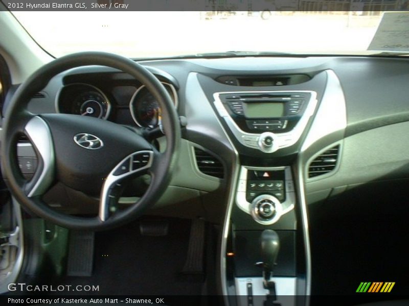 Silver / Gray 2012 Hyundai Elantra GLS