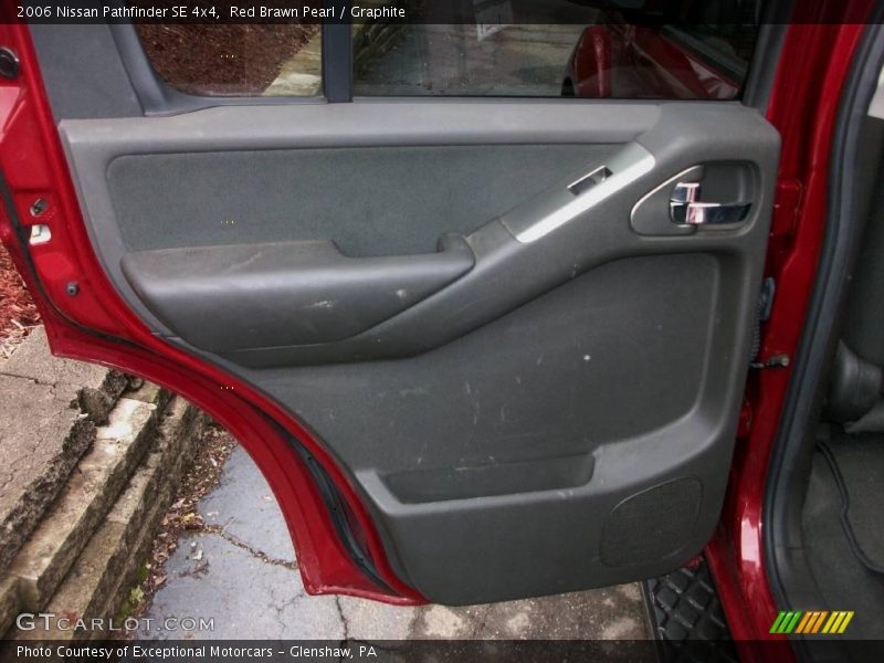 Red Brawn Pearl / Graphite 2006 Nissan Pathfinder SE 4x4