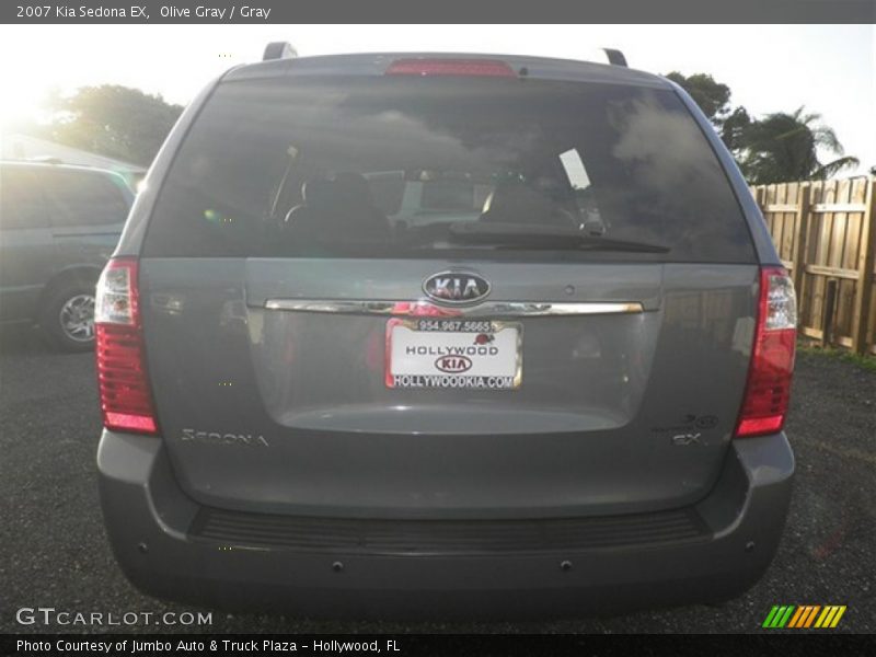Olive Gray / Gray 2007 Kia Sedona EX