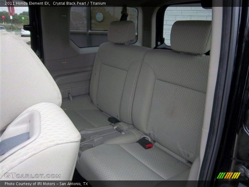 Crystal Black Pearl / Titanium 2011 Honda Element EX