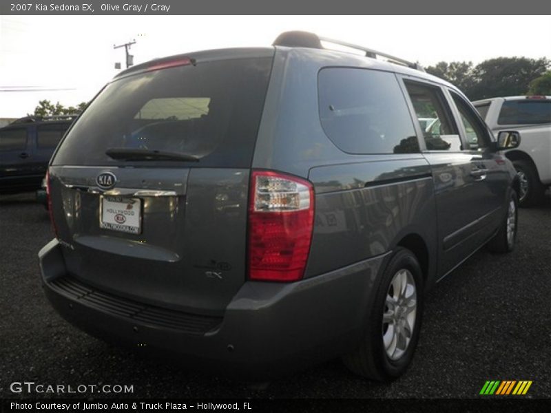 Olive Gray / Gray 2007 Kia Sedona EX