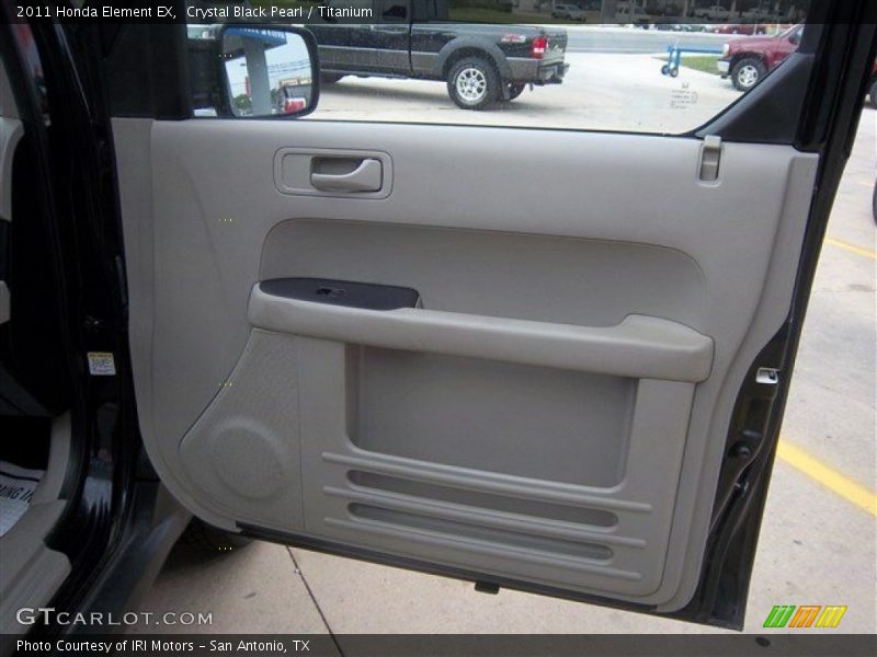 Crystal Black Pearl / Titanium 2011 Honda Element EX