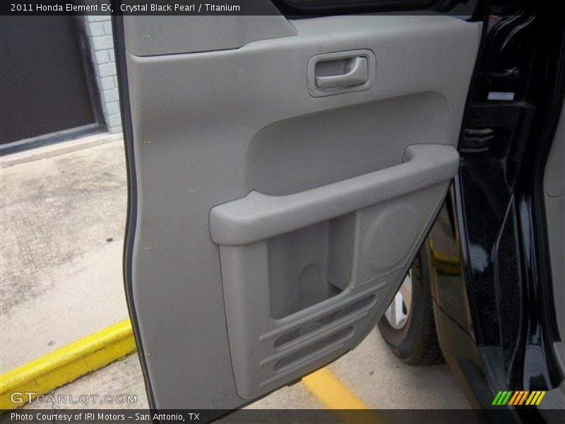 Crystal Black Pearl / Titanium 2011 Honda Element EX