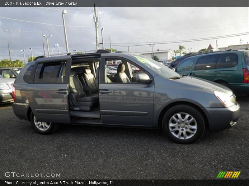Olive Gray / Gray 2007 Kia Sedona EX