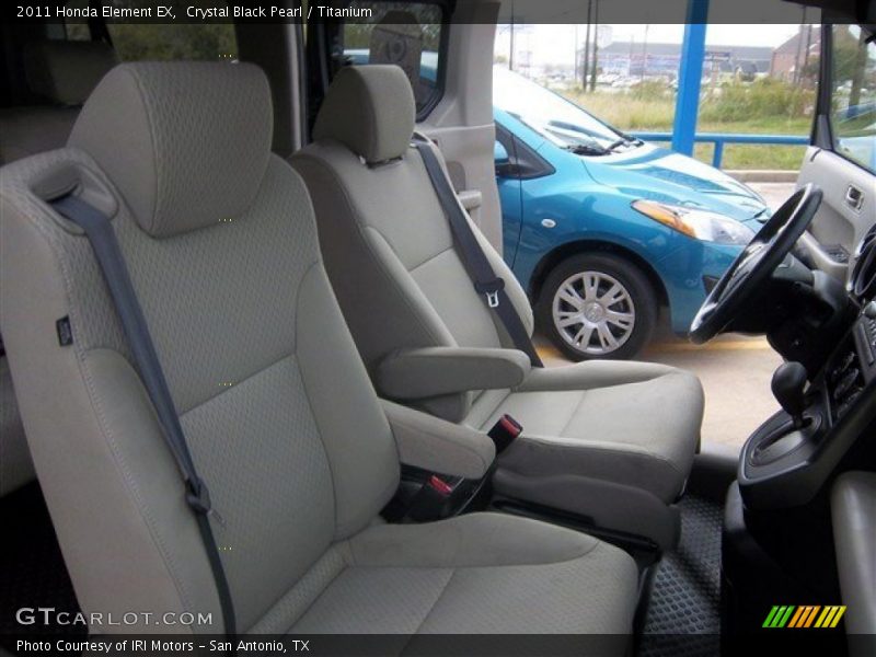 Crystal Black Pearl / Titanium 2011 Honda Element EX