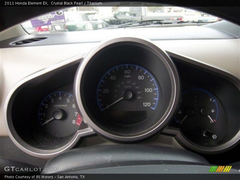 Crystal Black Pearl / Titanium 2011 Honda Element EX