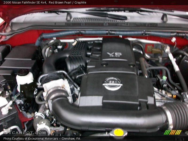 Red Brawn Pearl / Graphite 2006 Nissan Pathfinder SE 4x4