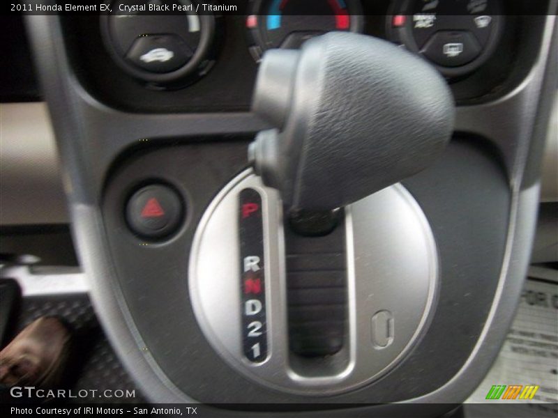 Crystal Black Pearl / Titanium 2011 Honda Element EX