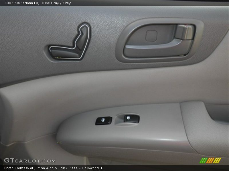 Olive Gray / Gray 2007 Kia Sedona EX