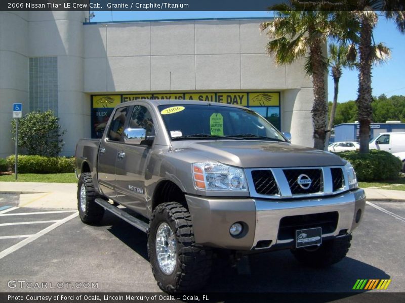 Granite / Graphite/Titanium 2006 Nissan Titan LE Crew Cab
