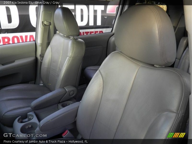 Olive Gray / Gray 2007 Kia Sedona EX