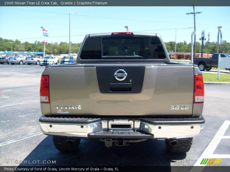 Granite / Graphite/Titanium 2006 Nissan Titan LE Crew Cab