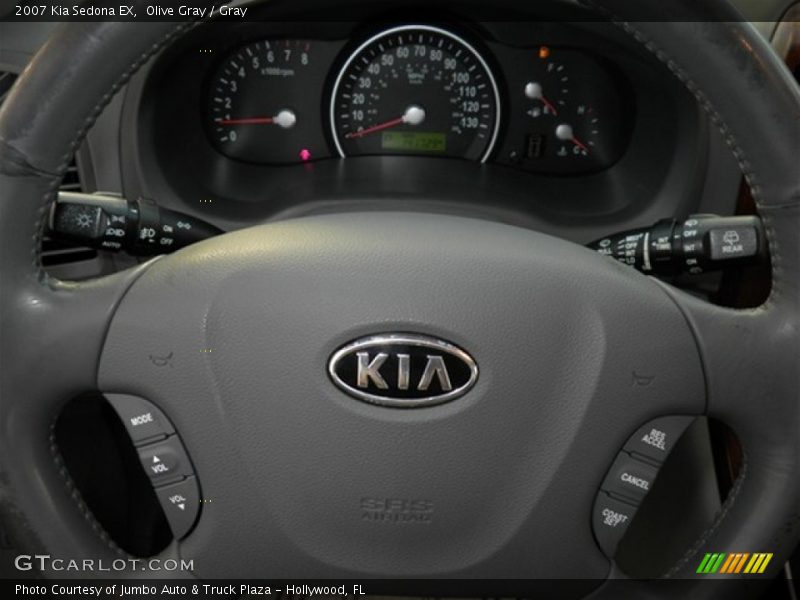 Olive Gray / Gray 2007 Kia Sedona EX