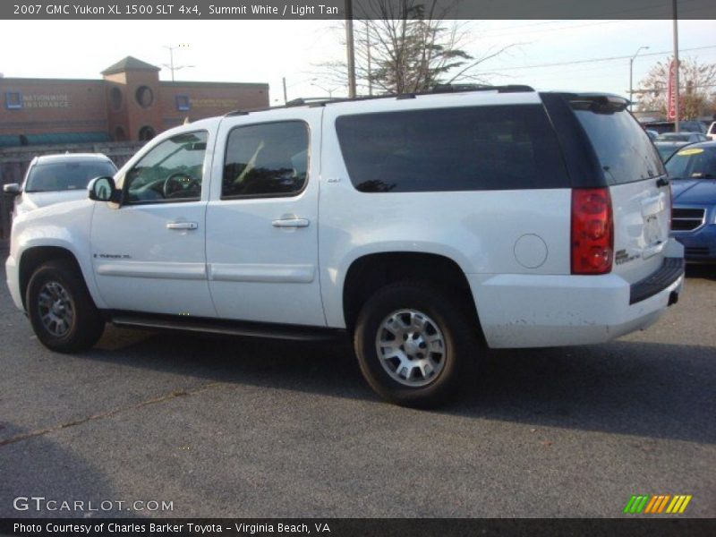 Summit White / Light Tan 2007 GMC Yukon XL 1500 SLT 4x4