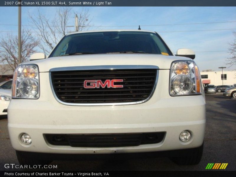 Summit White / Light Tan 2007 GMC Yukon XL 1500 SLT 4x4