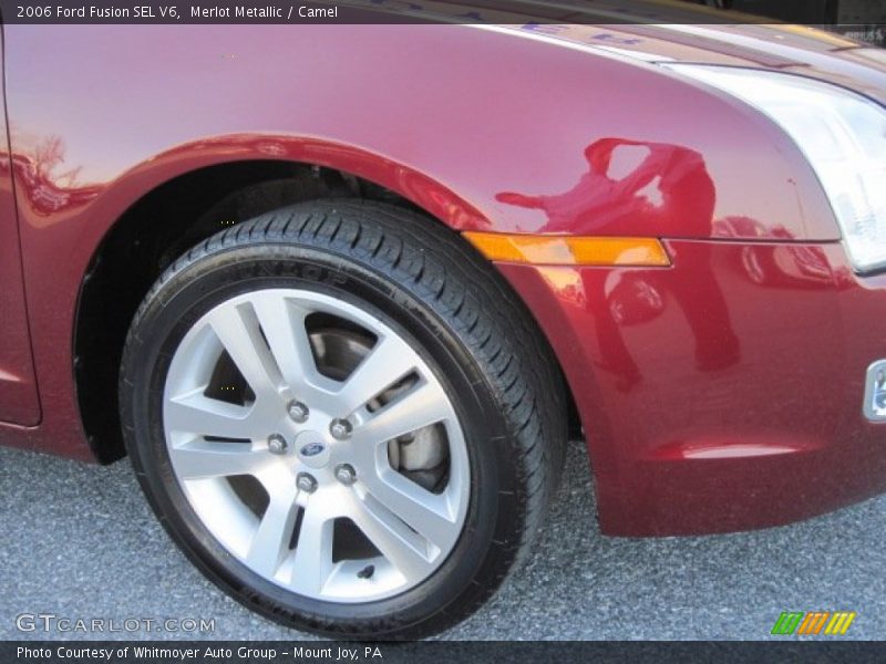 Merlot Metallic / Camel 2006 Ford Fusion SEL V6