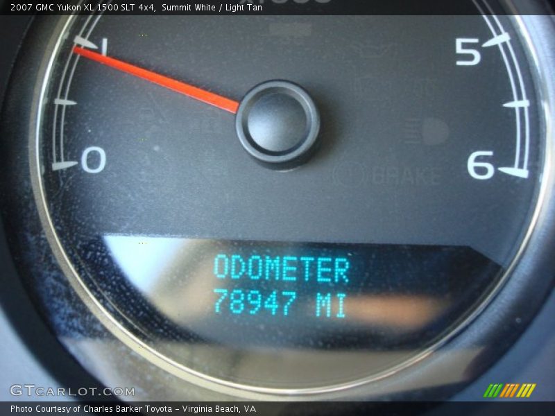 Summit White / Light Tan 2007 GMC Yukon XL 1500 SLT 4x4