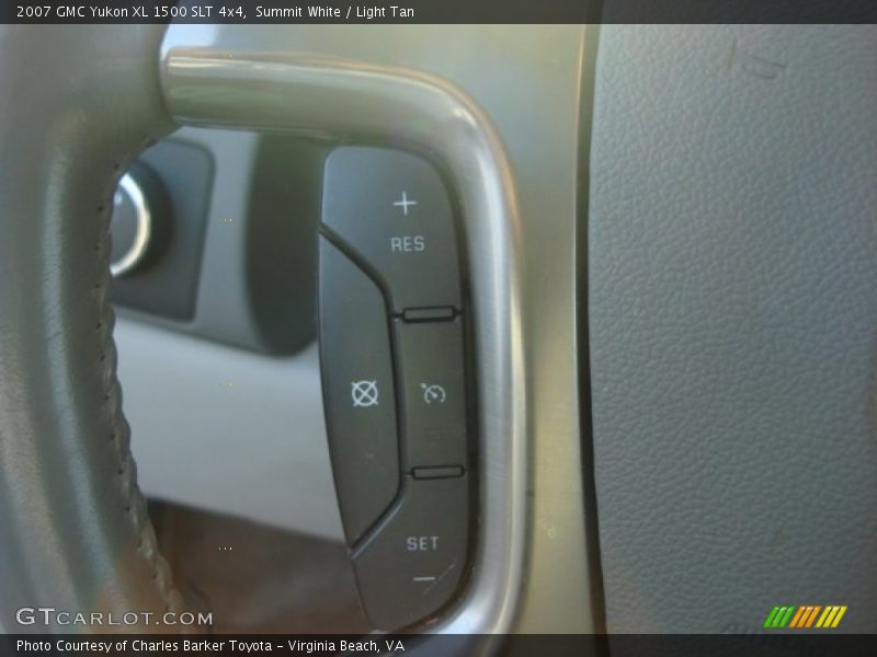 Summit White / Light Tan 2007 GMC Yukon XL 1500 SLT 4x4