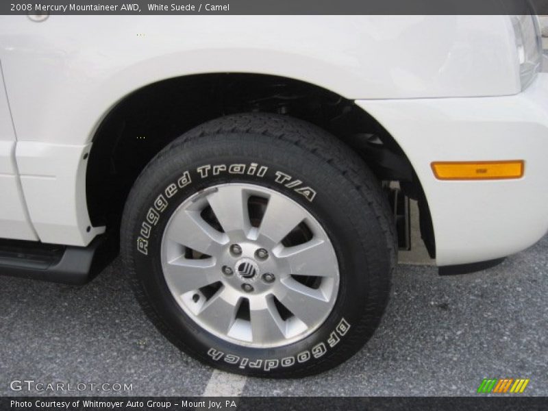 White Suede / Camel 2008 Mercury Mountaineer AWD