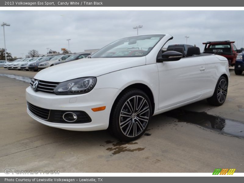 Candy White / Titan Black 2013 Volkswagen Eos Sport