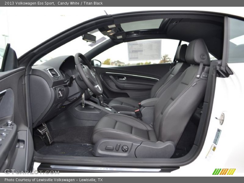  2013 Eos Sport Titan Black Interior
