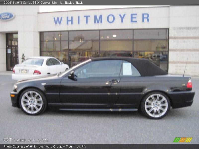 Jet Black / Black 2006 BMW 3 Series 330i Convertible