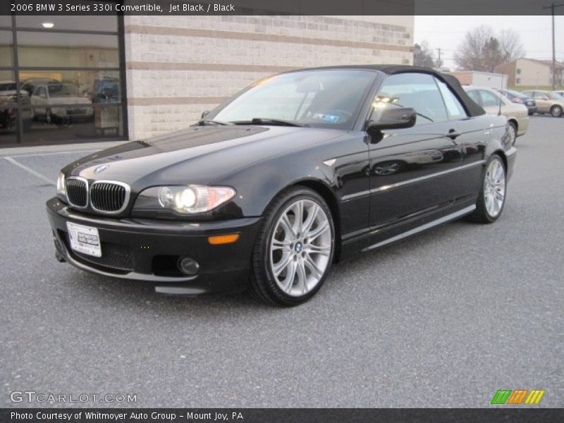 Jet Black / Black 2006 BMW 3 Series 330i Convertible