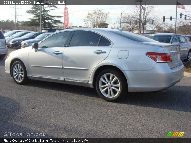 Tungsten Pearl / Black 2011 Lexus ES 350