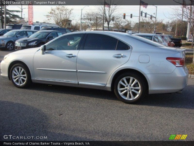 Tungsten Pearl / Black 2011 Lexus ES 350