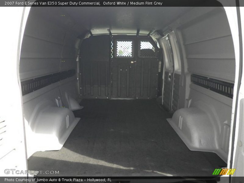 Oxford White / Medium Flint Grey 2007 Ford E Series Van E350 Super Duty Commercial