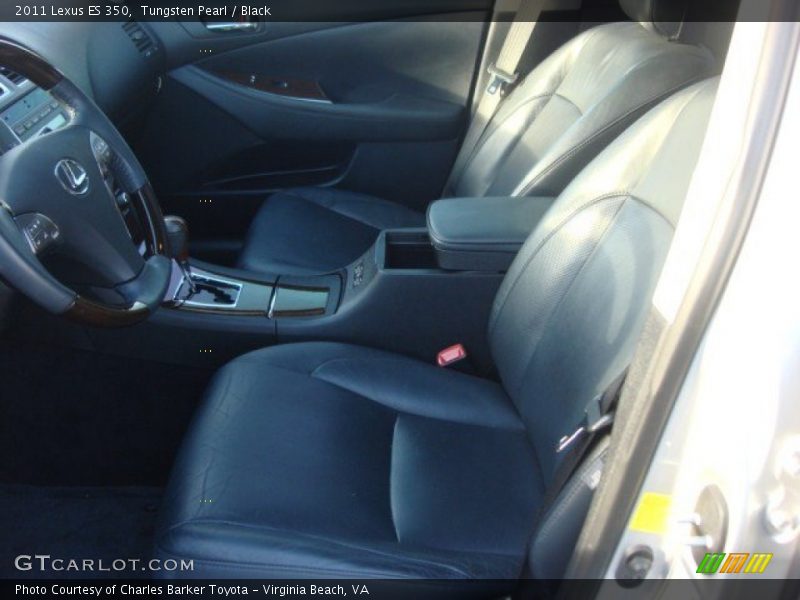 Tungsten Pearl / Black 2011 Lexus ES 350