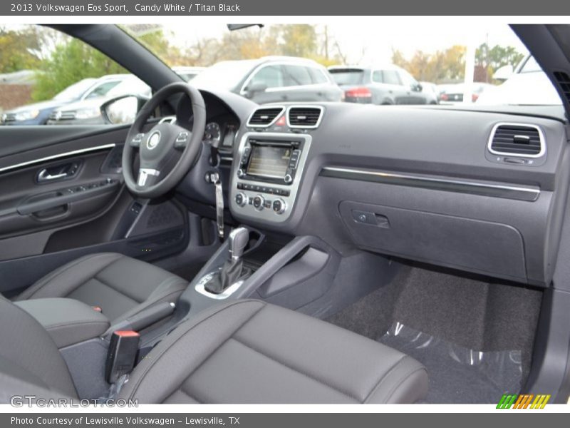  2013 Eos Sport Titan Black Interior