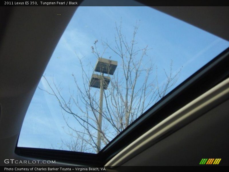 Tungsten Pearl / Black 2011 Lexus ES 350