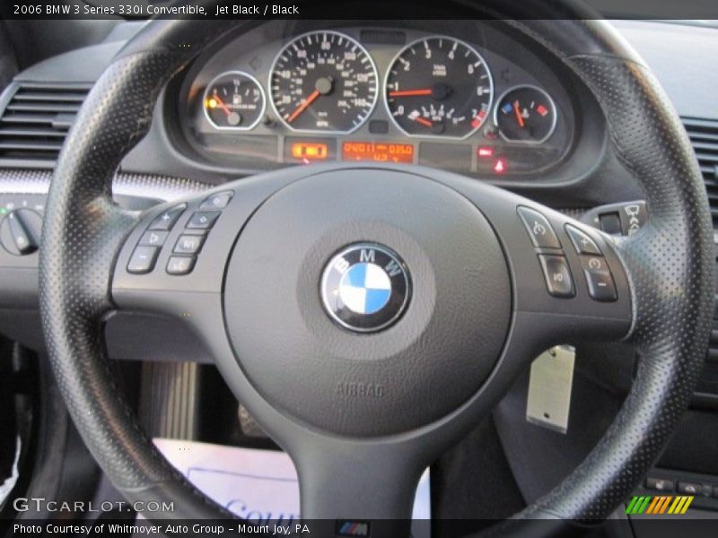 Jet Black / Black 2006 BMW 3 Series 330i Convertible