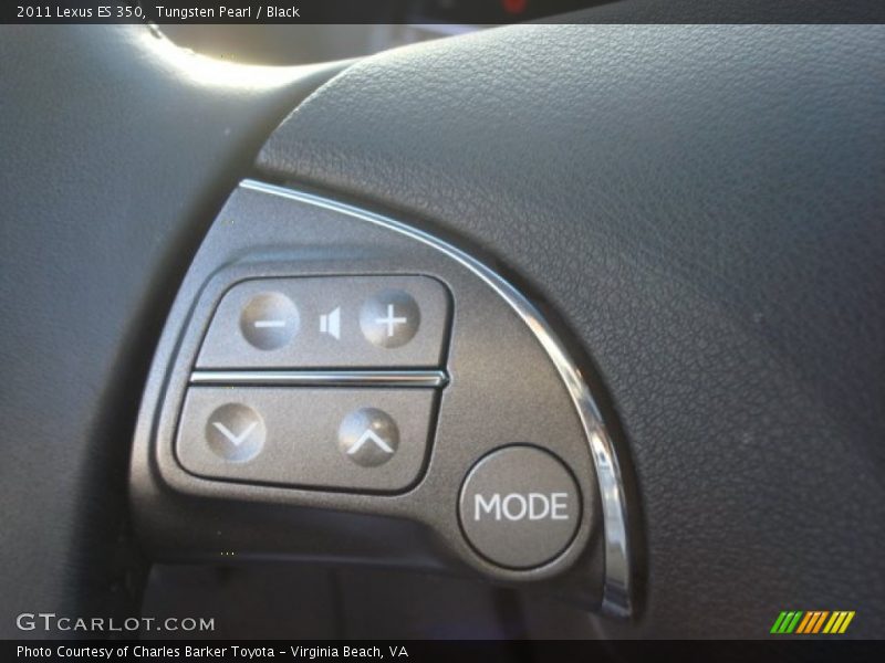 Tungsten Pearl / Black 2011 Lexus ES 350
