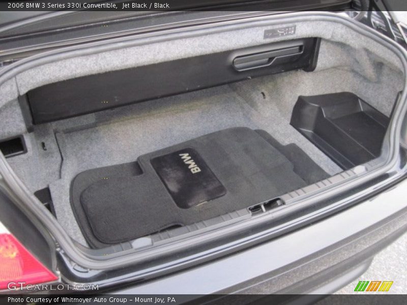 Jet Black / Black 2006 BMW 3 Series 330i Convertible