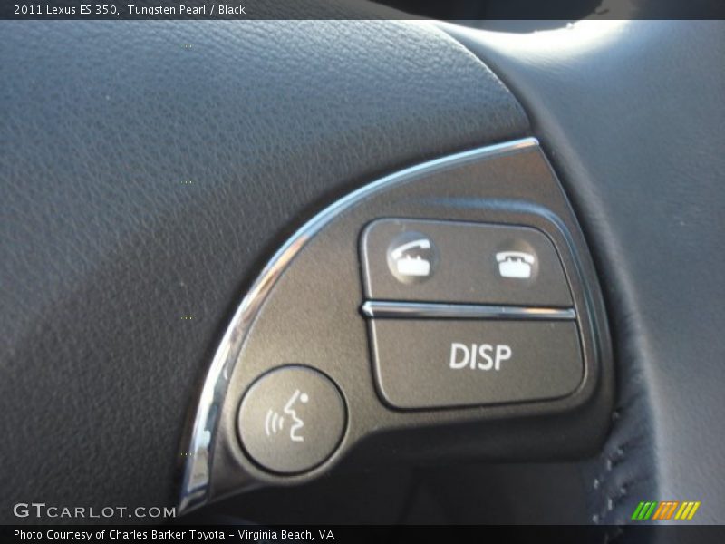 Tungsten Pearl / Black 2011 Lexus ES 350