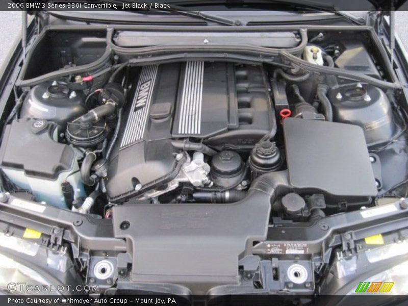 Jet Black / Black 2006 BMW 3 Series 330i Convertible
