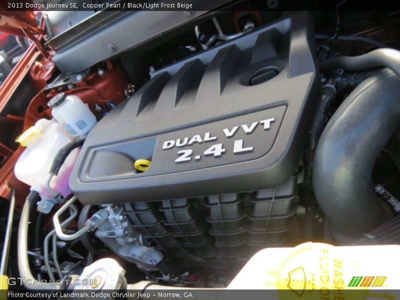 Copper Pearl / Black/Light Frost Beige 2013 Dodge Journey SE